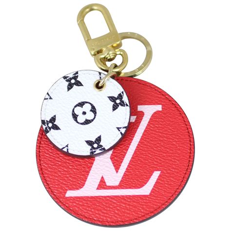 louis vuitton bag charm and key holder|authentic Louis Vuitton key pouch.